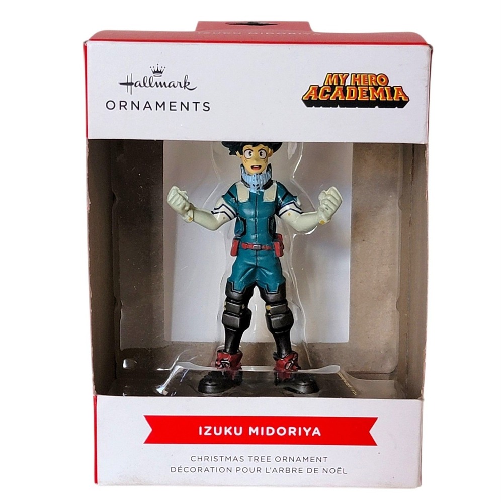 2023 Hallmark My Hero Academia Izuku Midoriya Deku Christmas Ornament Anime Gift